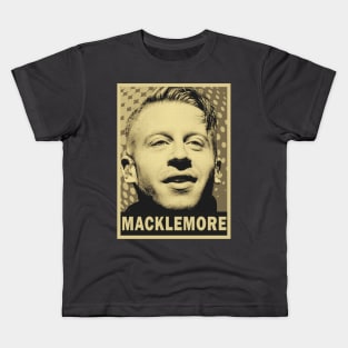 brown cream Macklemore Kids T-Shirt